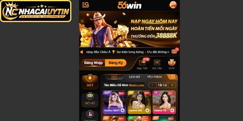 Những sản phẩm game chất lượng chỉ có tại 56WIN
